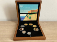 Hrvatska prvi euro set kovanica proof Dubrovnik polirana ploča