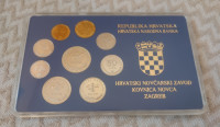 HRVATSKA - SET KOVANICA KUNA I LIPA 2007. UNC