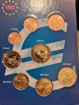 Euro Box Hrvatske euro kovanice set 100% UNC