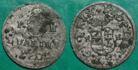 Hungary 1 duarius, 1701 Leopold I srebrnjak rijetko ****/