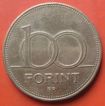 HUNGARY 100 FORINT 1995