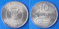 Iceland 10 aurar, 1981 /