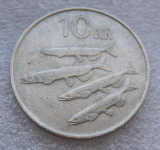 ICELAND 10 KRONUR 1987