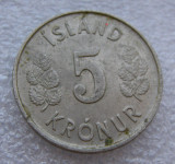 ICELAND 5 Krónur 1974