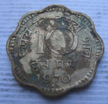 INDIA-REPUBLIC 10 PAISE 1970