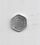 Indija 3 Paise 1971
