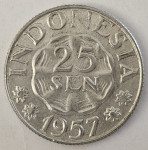 INDONESIA- 25 SEN 1957.