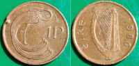 Ireland 1 penny, 1986 ***/