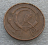 IRELAND REPUBLIC 1/2 PENNY 1971
