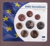 Estonia  - KOMPLET EURO KOVANICS 2011  UNC  - SETOVI 2