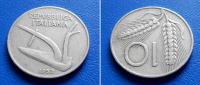 ITALIJA ITALY 10 LIRA 1952 R KM.93 - PLUG i PŠENICA