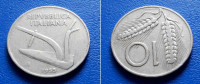ITALIJA ITALY 10 LIRA 1955 R KM.93 - PLUG i PŠENICA