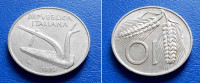 ITALIJA ITALY 10 LIRA 1973 R KM.93 - PLUG i PŠENICA