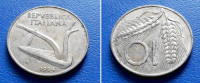 ITALIJA ITALY 10 LIRA 1974 R KM.93 - PLUG i PŠENICA