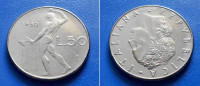 ITALIJA ITALY 50 LIRA 1980 R KM.95 - VULKAN KUJE ŽELJEZO