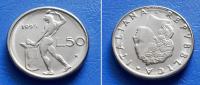 ITALIJA ITALY 50 LIRA 1995 R KM.95.2 - VULKAN KUJE ŽELJEZO