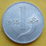 ITALY 1 LIRA 1955
