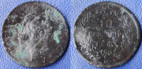 Italy 10 centesimi, 1862 "M" - Milan / 0,50 EURO !!!