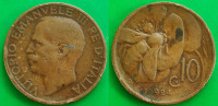 Italy 10 centesimi, 1924 ***/