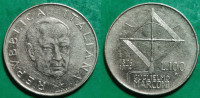Italy 100 lire 1974 100th Anniversary - Birth of Guglielmo Marconi ***