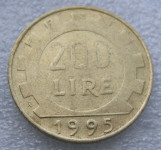 ITALY 200 LIRE 1995