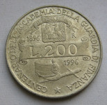 ITALY 200 LIRE ND(1996)R