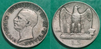 Italy 5 lire, 1930 srebrnjak /