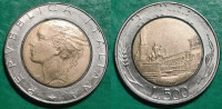 Italy 500 lire, 1989 /