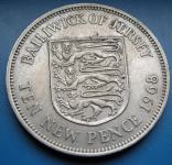 JERSEY 10 NEW PENCE 1968
