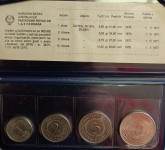 JUGOSLAVIJA - 1,2,5 i 10 dinara - FAO
