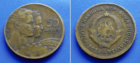 JUGOSLAVIJA FNRJ YUGOSLAVIA 50 DINARA 1955 KM.35