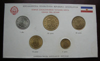 JUGOSLAVIJA, SET KOVANICA 1965.