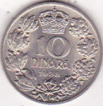 K Jugoslavija 10 dinar 1938