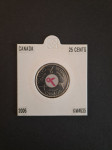 Kanada (Canada) 25 Cents 2006 UNC Jubilarna Color