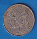 KENYA 1 SCHILLING 1961 AFRIKA  /1604