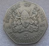 KENYA 5 SHILLINGS 1985