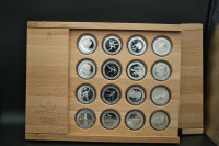 Kolekcija srebrnih kovanica sa olimpijskih igara u Barceloni 1992