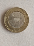 Kolumbija 1000 pesosa