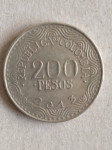 Kolumbija 200 pesosa