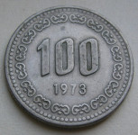 KOREA-SOUTH 100 WON 100 WON 1973