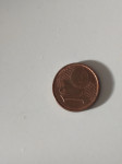 kovanica 1 cent Italija 2007