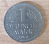 Kovanica 1 Deutsche Mark, 1980