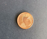 Kovanica 1 euro cent, Njemačka  2008.