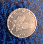 Kovanica od 1 lipe 2004god