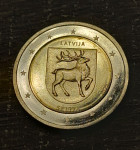 Kovanica 2 EUR Latvija 2025 - Regija Selija UNC
