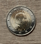 Kovanica 2 EUR Monaco 2024 - Princ Albert II UNC