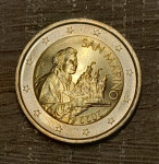 Kovanica 2 EUR San Marino 2022 UNC