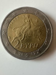 Kovanica 2€, s greskom,otisnutno slovo "s", 2002.