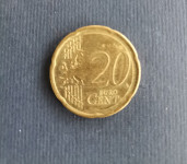 Kovanica 20 euro centi, Njemačka  2002.