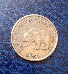 Kovanica 5 kuna 1997. godina
